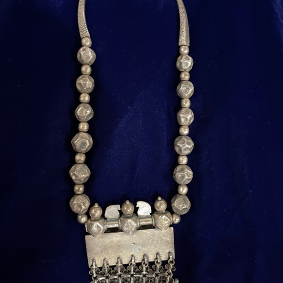 Antique silver necklace - Picture 7 of 11